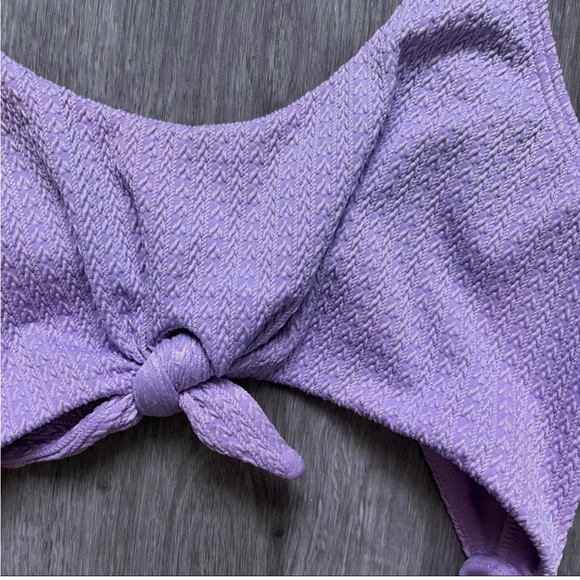 Billabong Lilac One-Piece Braid-Rib Swimsuit - Picture 6 of 11